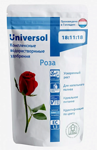 Удобрение Универсол Роза (18-11-18+2,5MgO+МЭ) 0,5 кг.