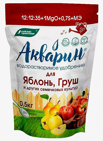 Акварин 'Для яблонь и груш' 0,5 кг.